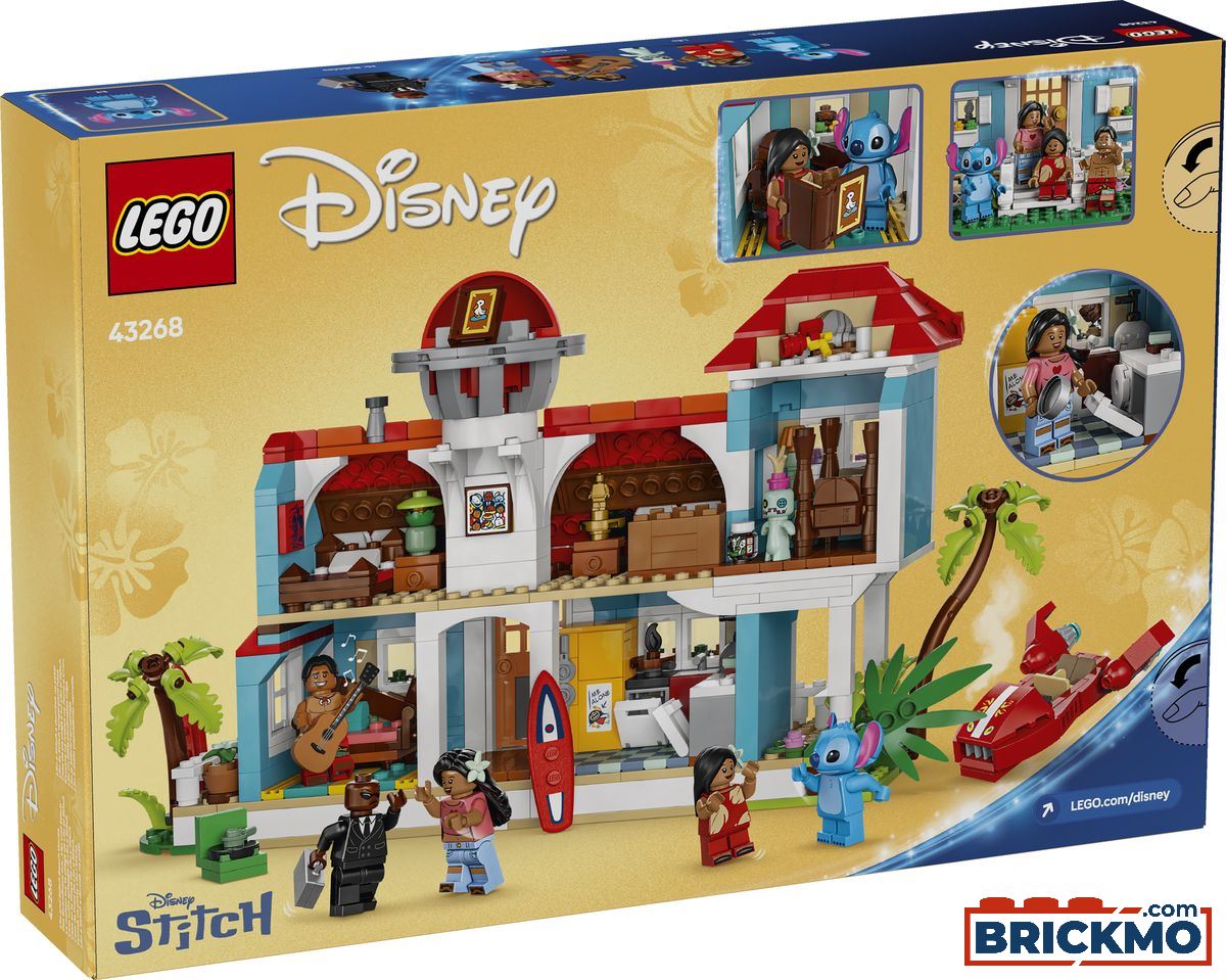 ليجو 6526250 شاطئ ليلو وستيتش مكعبات التركيب LEGO