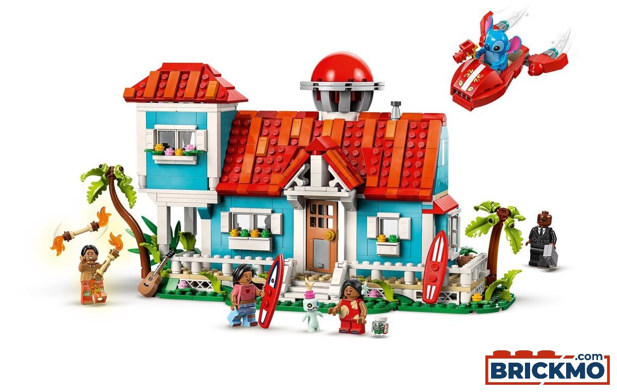 ليجو 6526250 شاطئ ليلو وستيتش مكعبات التركيب LEGO