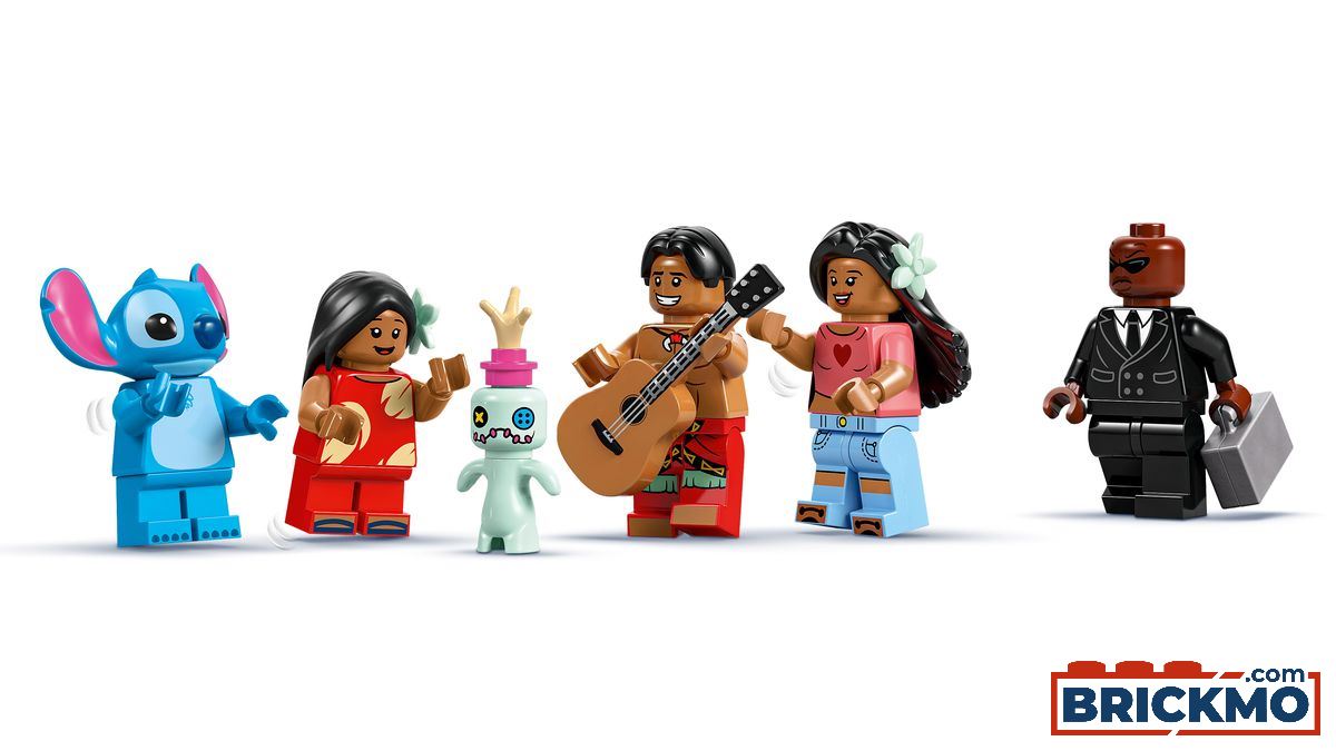 ليجو 6526250 شاطئ ليلو وستيتش مكعبات التركيب LEGO