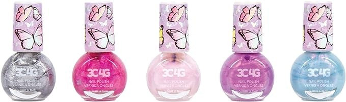 سي3 4 جي طلاء أظافر الفراشة 5 قطع المكياج والتجميل 3C4G