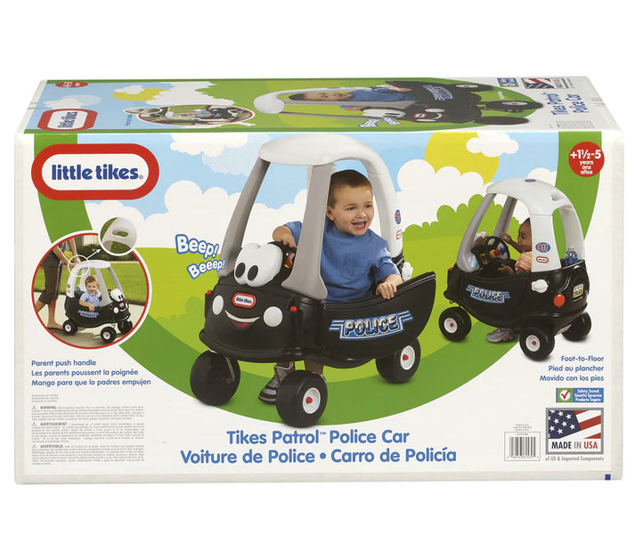 ليتل تايكس سيارة دف دورية الشرطة مركبات الدف Little Tikes