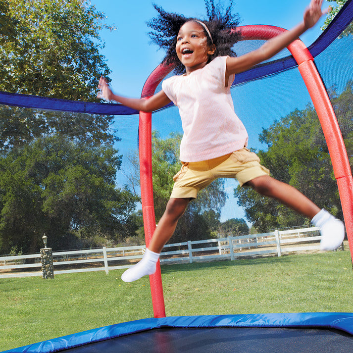 ليتل تايكس كلايم آند سلايد ترامبولين 7 قدماً النطاطات Little Tikes