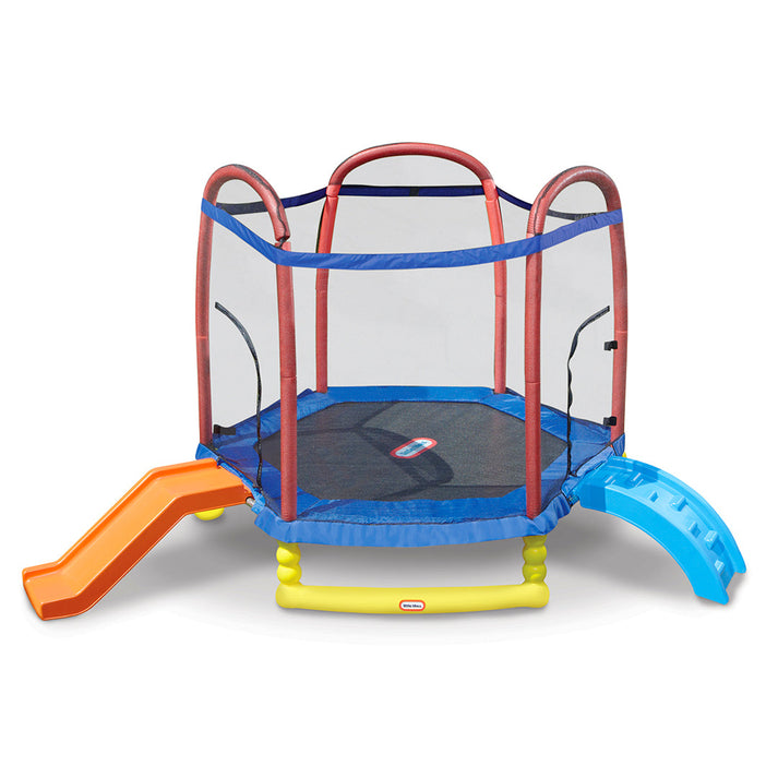 ليتل تايكس كلايم آند سلايد ترامبولين 7 قدماً النطاطات Little Tikes