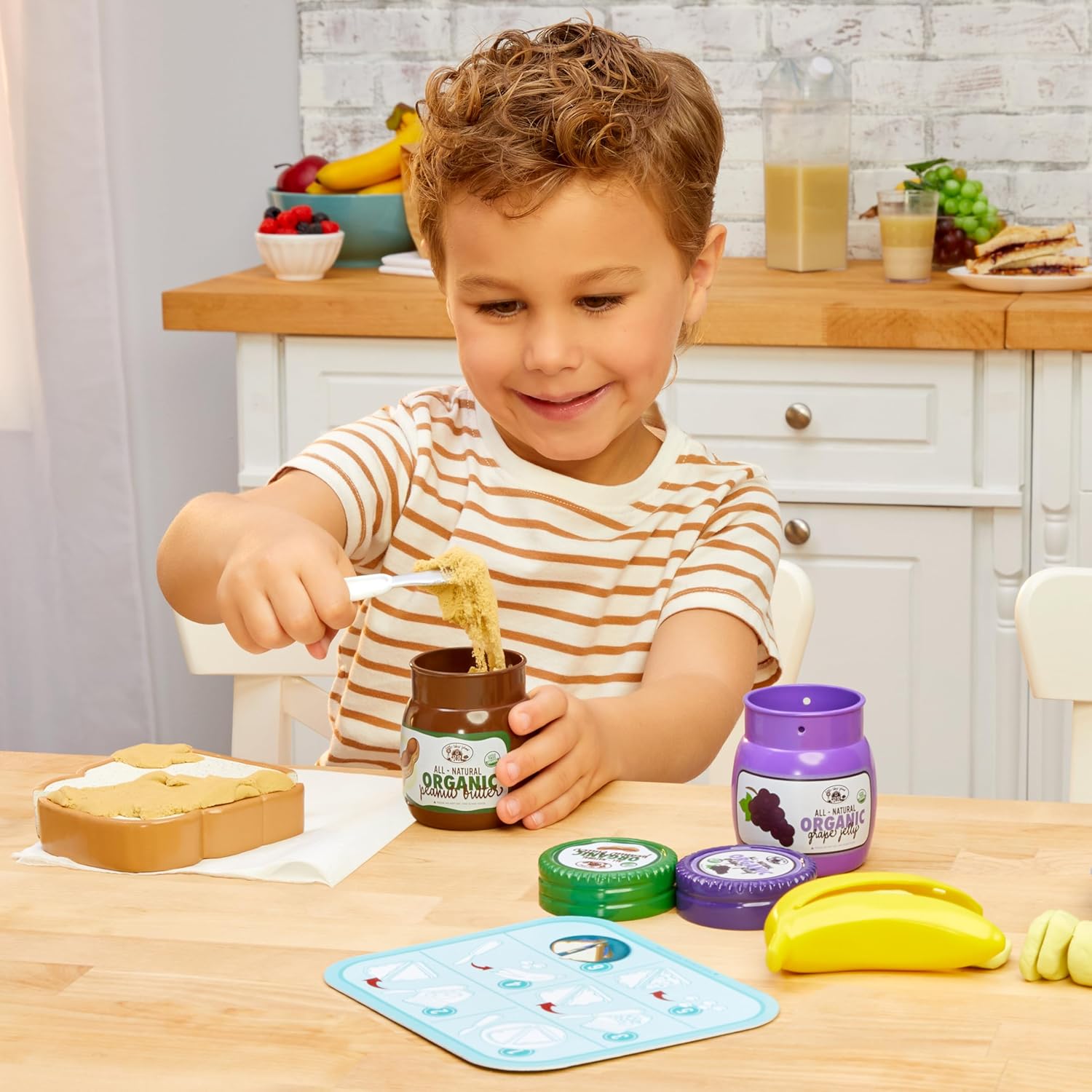 ليتل تايكس لعبة صنع الساندويتشات بالمربى والزبدة الصلصال والمعجون Little Tikes