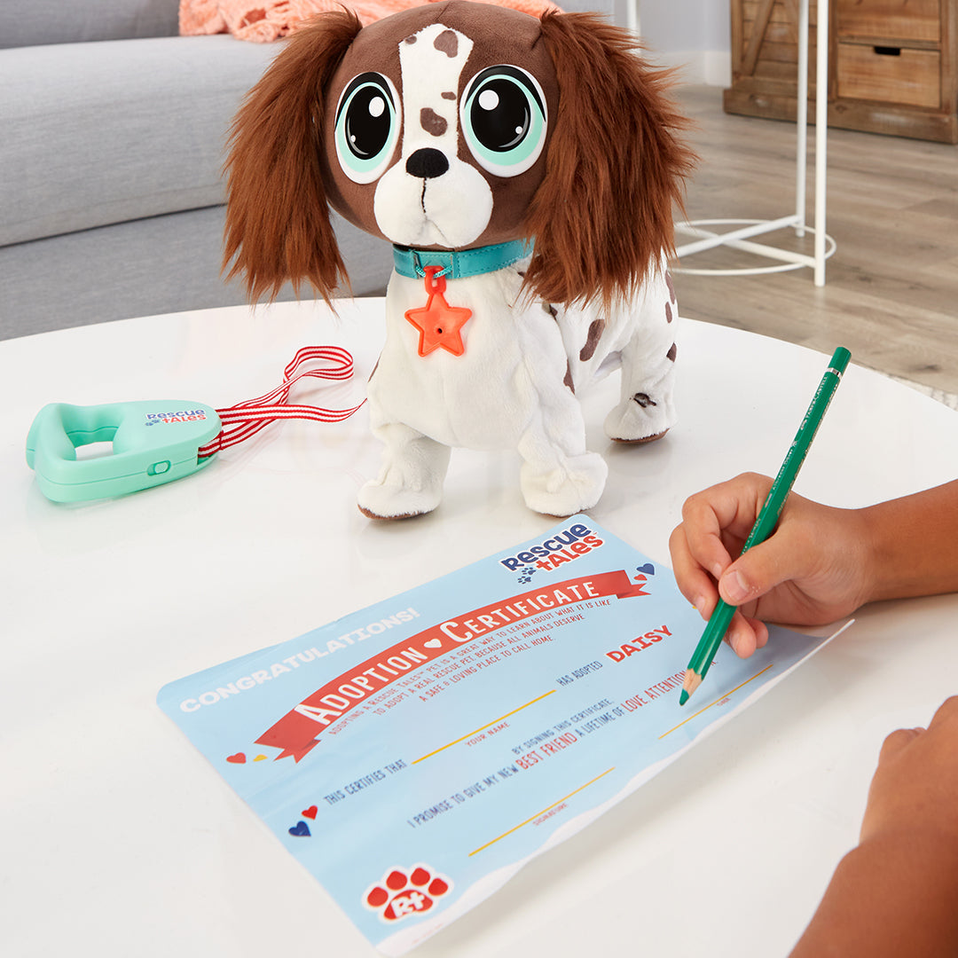 ليتل تايكس دمية الجرو ريسكيو تيلز ووك اند ويجل الالعاب القطنية Little Tikes