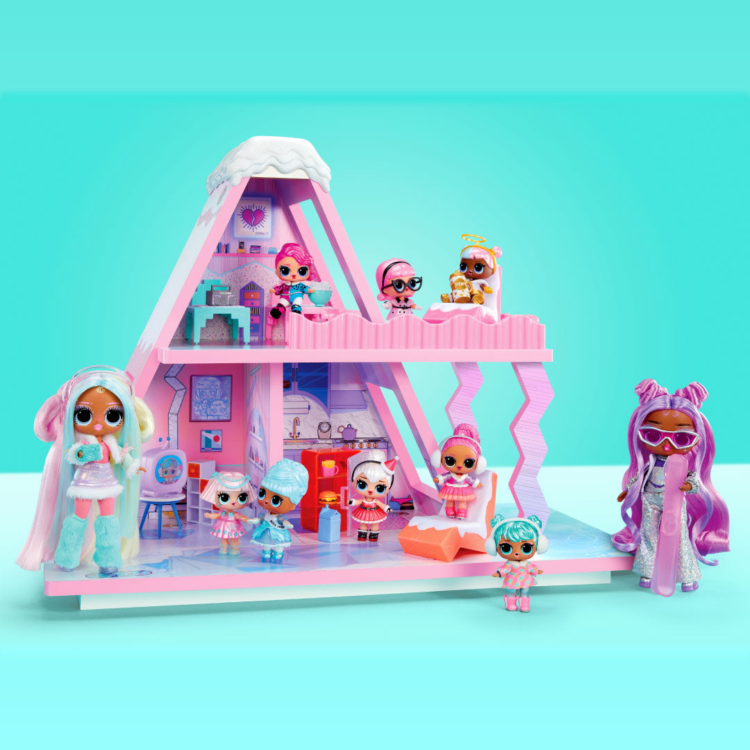 ال او ال سربرايز لعبة شاليه بييت الشتاء بيوت الدمى LOL Surprise