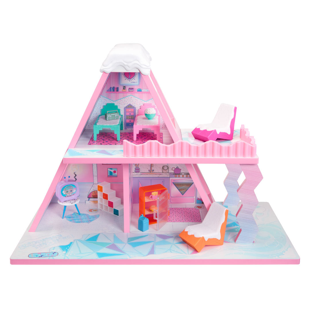 ال او ال سربرايز لعبة شاليه بييت الشتاء بيوت الدمى LOL Surprise