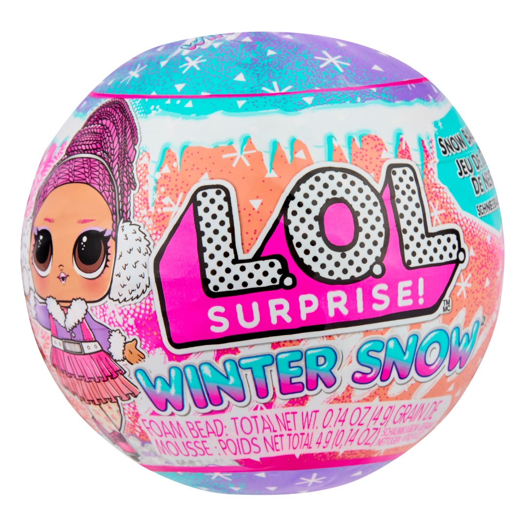 ال او ال سربرايز لعبة بيضة مفاجأة الشتاء الثلجية دمية مع اكسسوارات LOL Surprise
