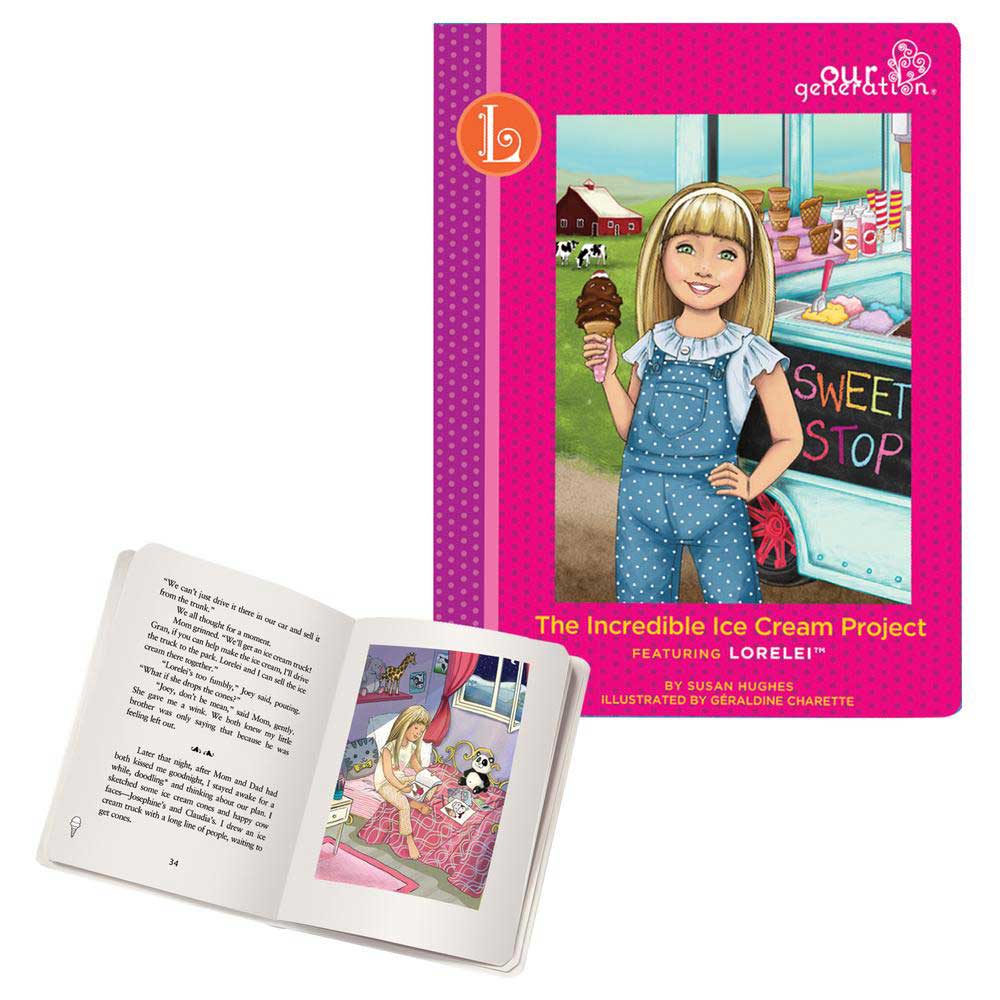 اور جينيريشن دمية لوريلي الفاخرة 46سم دمية مع اكسسوارات Our Generation