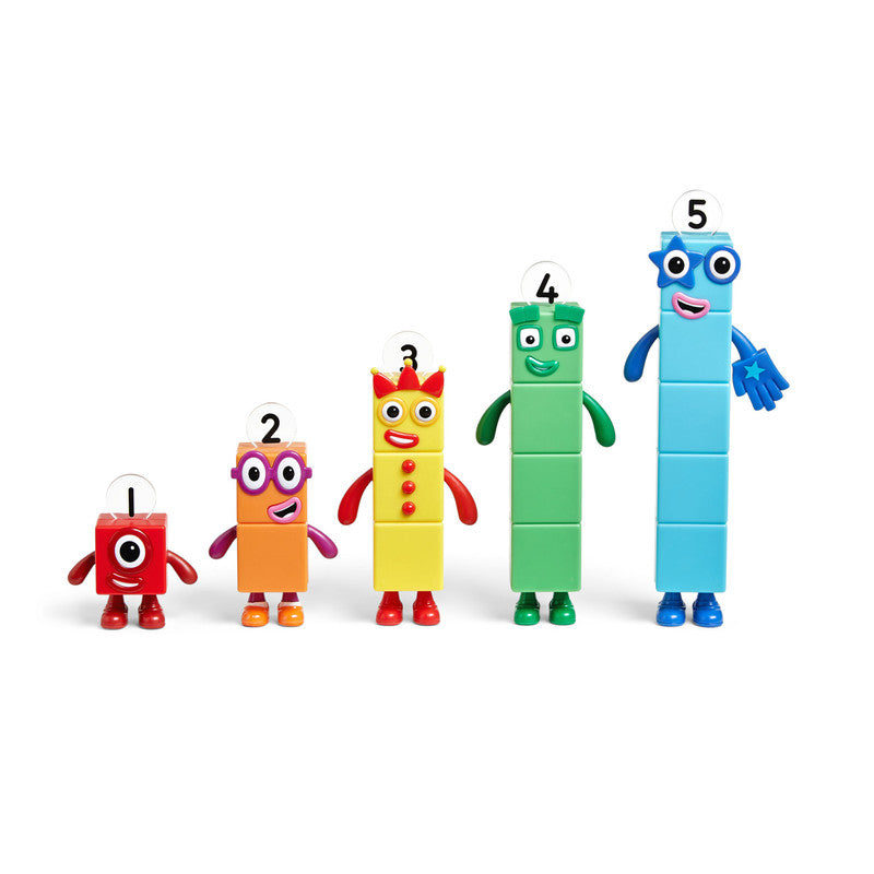 نمبر بلوكس شخصيات الأرقام من 1 إلى 5 تعليمي تفاعلي Numberblocks