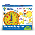 ليرننج ريسورسز ساعة بعقارب للتعلم 41 قطعة تعليمي تفاعلي Learning Resources