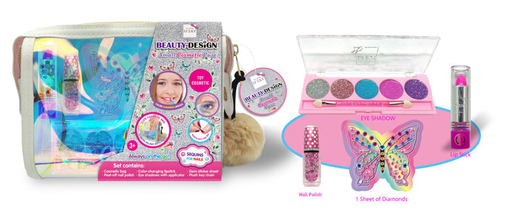 لوكي ديزاين علبة المكياج الصغيرة المكياج والتجميل LUKKY