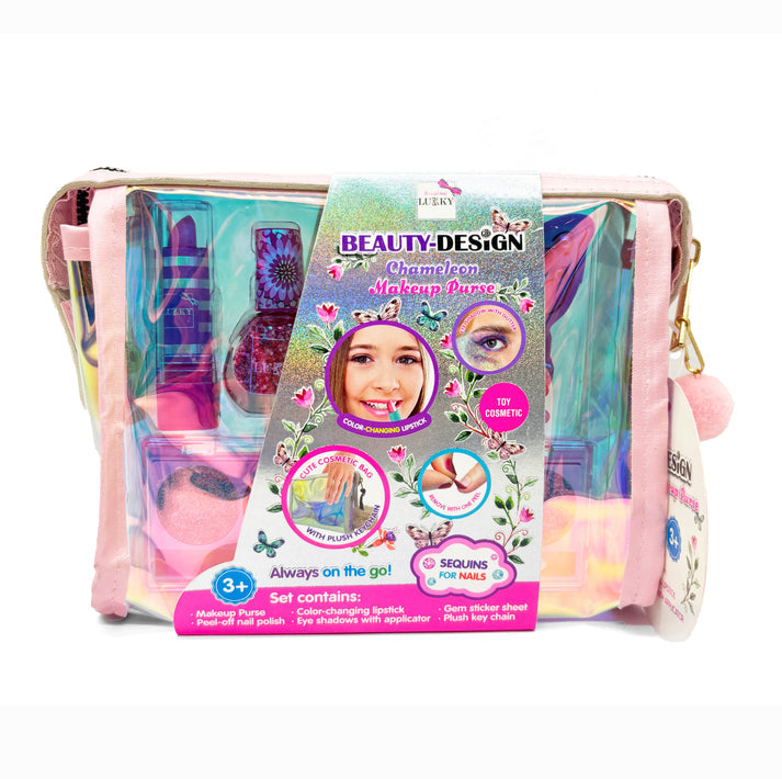 لوكي ديزاين علبة المكياج الصغيرة المكياج والتجميل LUKKY