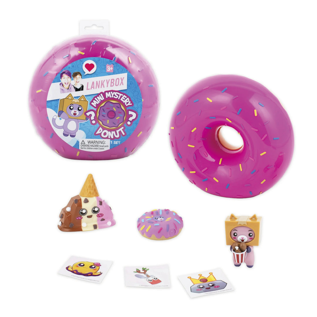 لانكي بوكس لعبة ميني ميستري دونات شخصيات كرتونية LankyBox