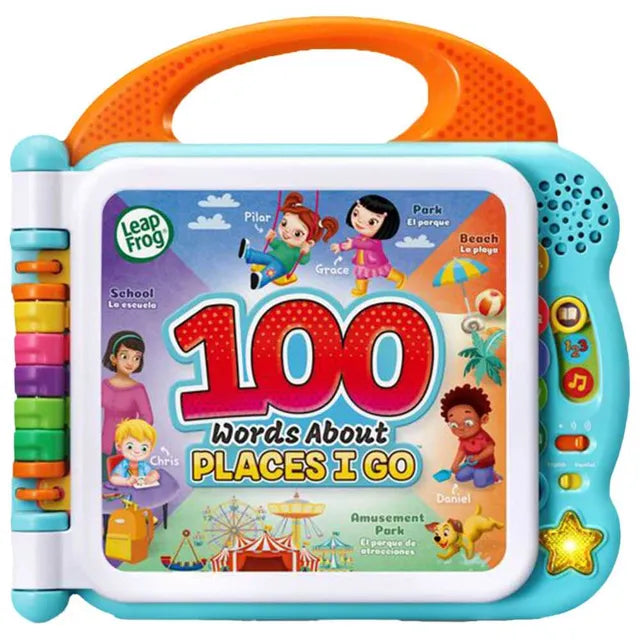ليب فروغ كتاب 100 كلمة عن الأماكن التي أذهب إليها تعليمي تفاعلي LeapFrog