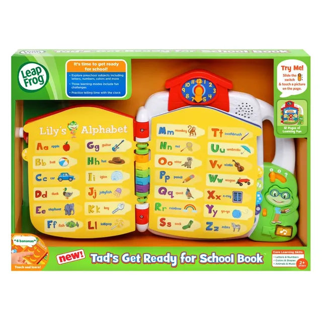 ليب فروغ كتاب استعد للمدرسة مع تاد تعليمي تفاعلي LeapFrog