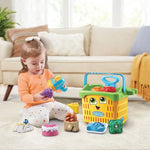 ليب فروغ سلة مع جهاز ماسح ضوئي تفاعلي التسوق والوظائف LeapFrog