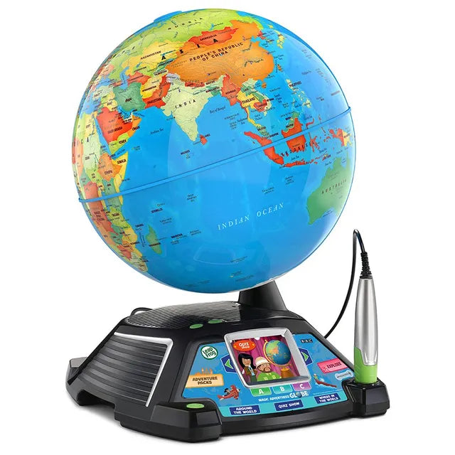 ليب فروغ مجسم الكرة الأرضية التفاعلي تعليمي تفاعلي LeapFrog