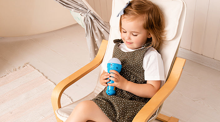 كيدز هيتس ميكروفون عرض ضوئي مواليد تفاعلي Kids Hits