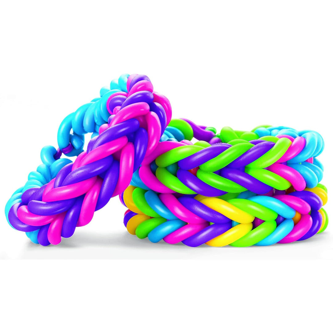 شيمر ان سباركل صنع اساور الصداقة المطاطية الخرز والاكسسوارات Shimmer N Sparkle