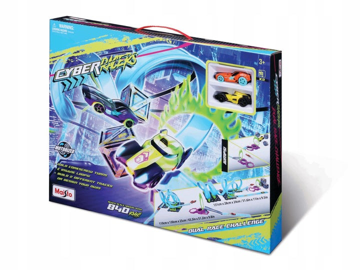 مايستو مسار متعدد الحلقات مع قفزة مركبات مع مسار Maisto