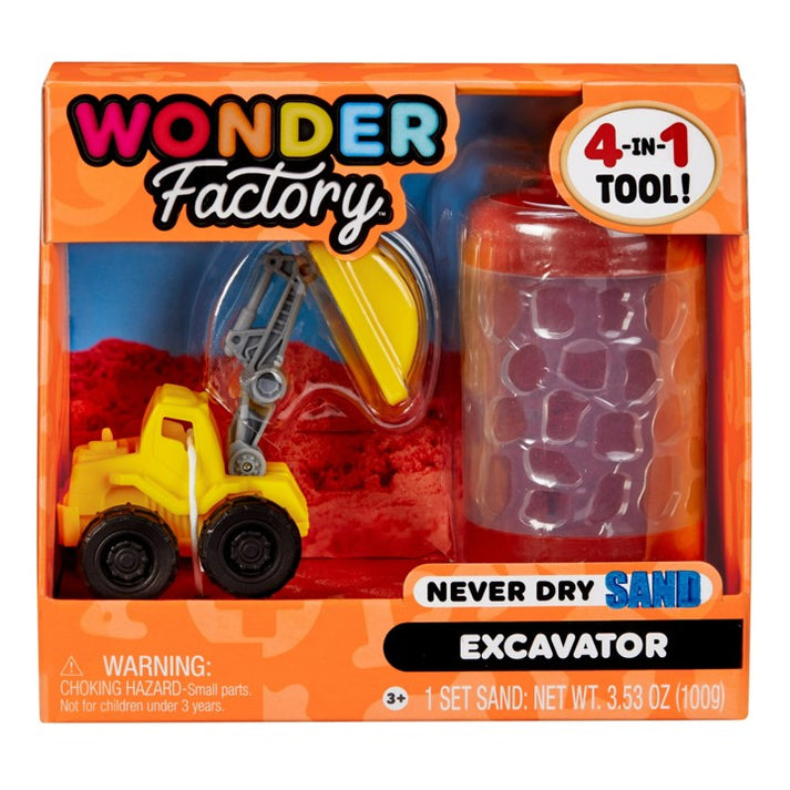 وندر فاكتوري شاحنات بناء رمل لا تجف متنوع تشكيل الرمل Wonder Factory