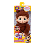 ليتل لايف بيتس ماي بيبي مونكي مينيز تشيكي تشيري الالعاب القطنية Little Live Pets