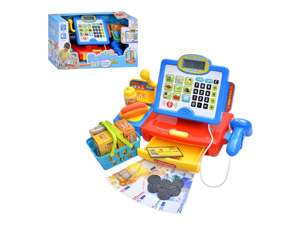 ماكينة تسجيل المدفوعات النقدية التسوق والوظائف LOCAL