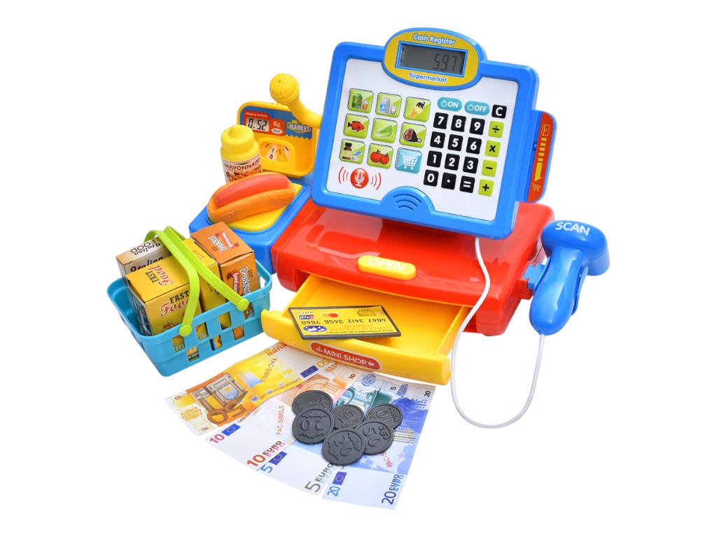 ماكينة تسجيل المدفوعات النقدية التسوق والوظائف LOCAL