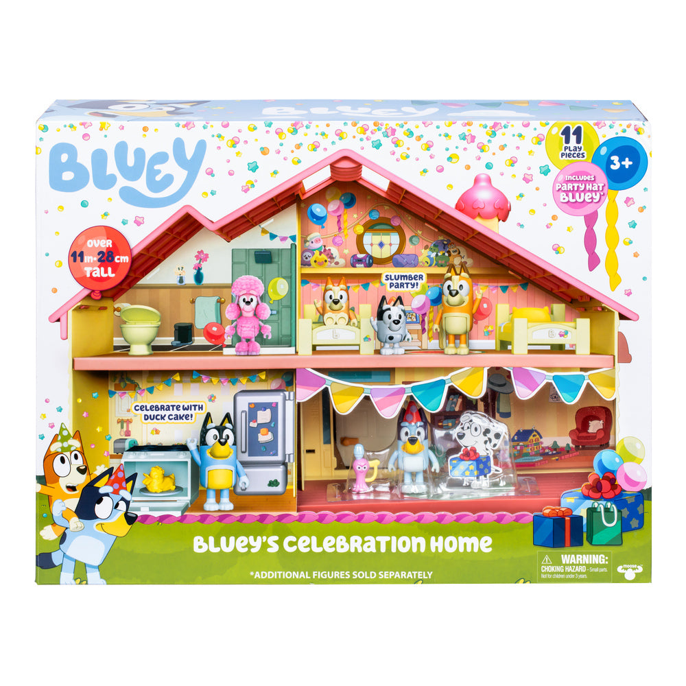 بلوي منزل الاحتفال شخصيات كرتونية Bluey