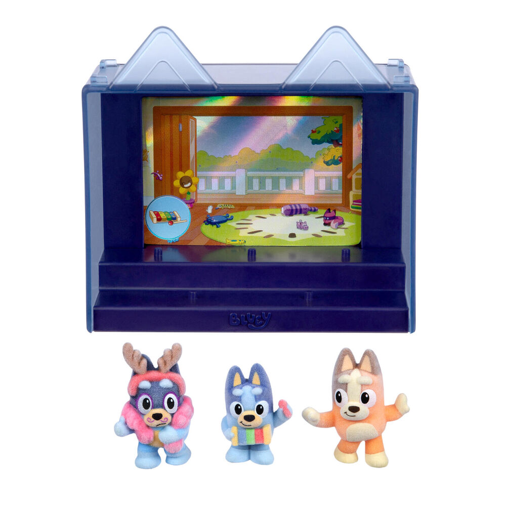 بلوي مجسم حلقات فوزيز إكسيليفون السحري شخصيات كرتونية Bluey