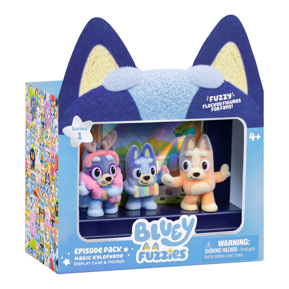 بلوي مجسم حلقات فوزيز إكسيليفون السحري شخصيات كرتونية Bluey