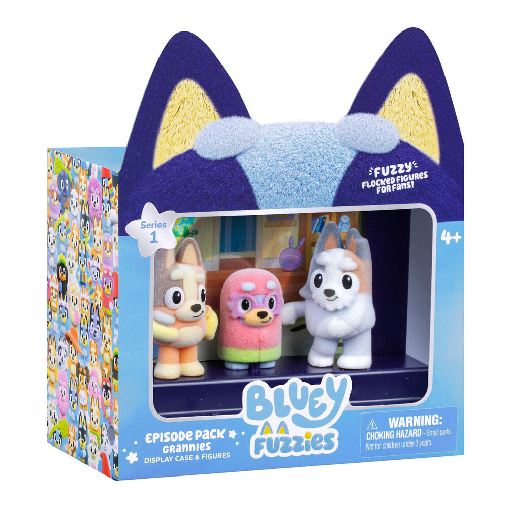 بلوي مجسم حلقات فوزيز الجدات شخصيات كرتونية Bluey