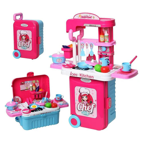 طقم مطبخ 3 في 1 ألعاب المطابخ LOCAL