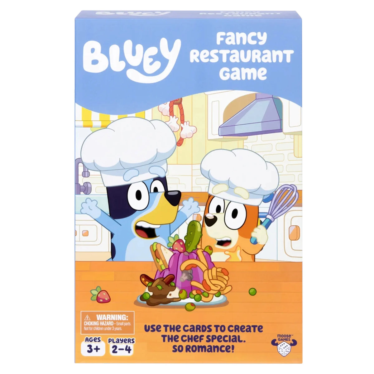 بلوي لعبة المطعم الفاخر شخصيات كرتونية Bluey