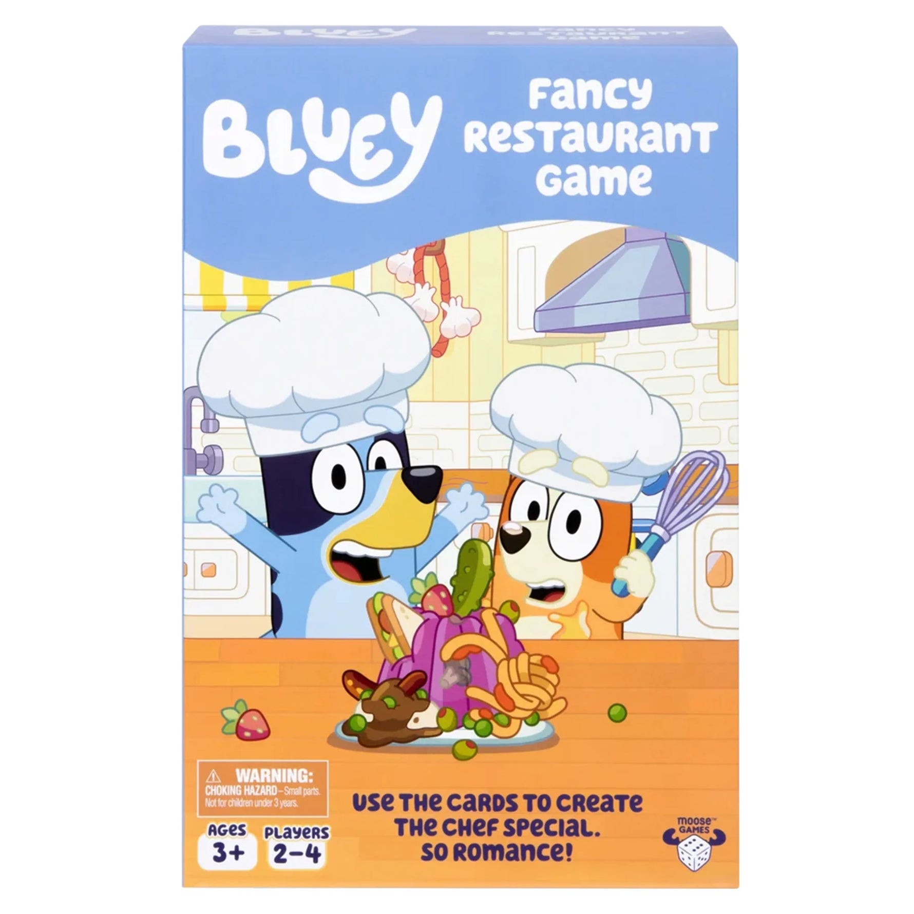 بلوي لعبة المطعم الفاخر شخصيات كرتونية Bluey