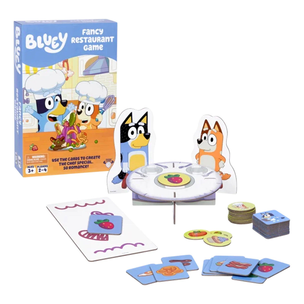 بلوي لعبة المطعم الفاخر شخصيات كرتونية Bluey