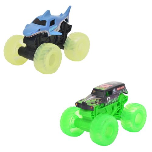 مونستر جام شاحنة بعجلات مضيئة متنوع مركبات الأطفال Monster Jam
