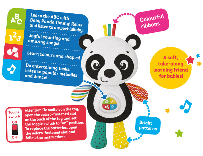 كيدز هيتس دميه الباندا القطنيه الالعاب القطنية Kids Hits