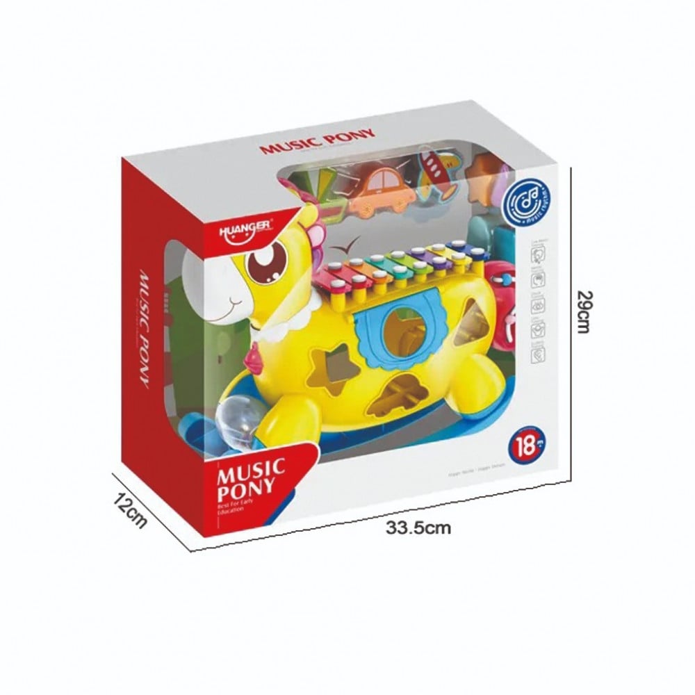 هوانجر حصان الأشكال الموسيقية مواليد تفاعلي HUANGER