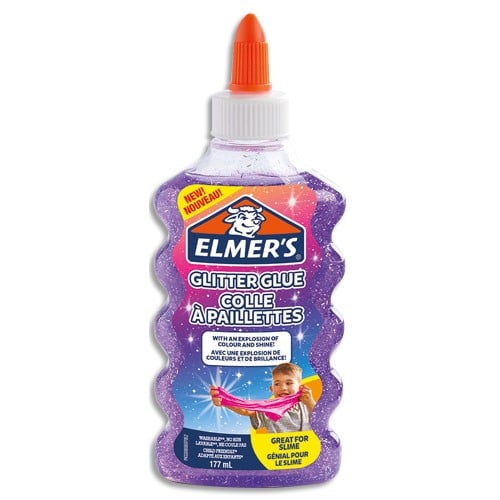 سلايم غراء بنفسجي لامع 177 مل من ايلميرز سلايم Elmer's