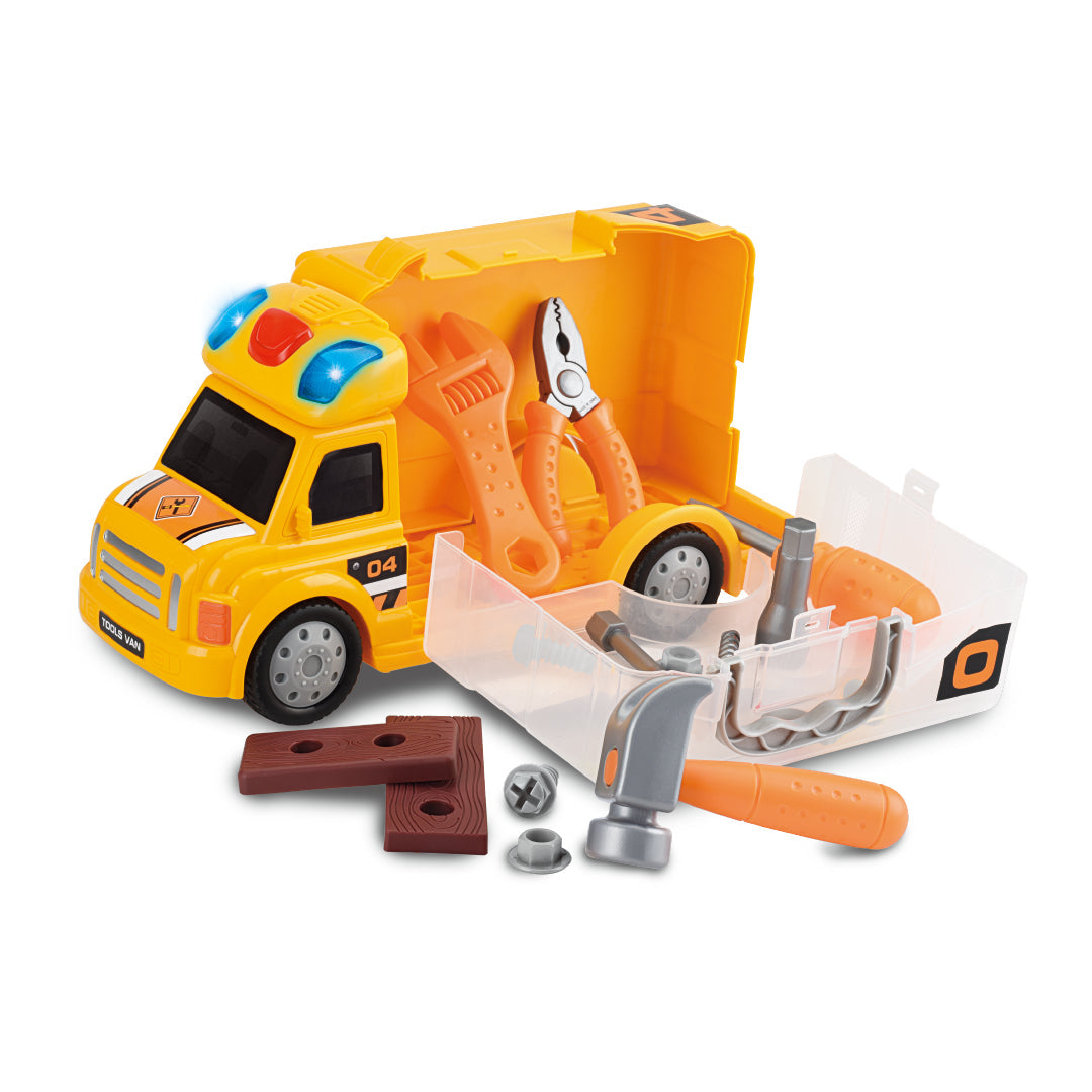 نيوبوي شاحنة مع الادوات المركبات المتنوعه NewBoy