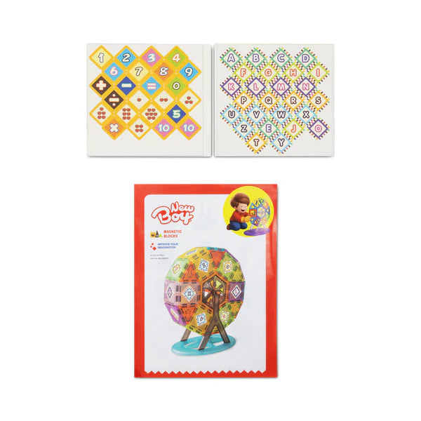 نيوبوي مجموعة العجلة المغناطيسيّة 70 قطعة مكعبات المغناطيس NewBoy