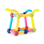 نيوبوي مجموعة القطع المغناطيسية 84 قطعه مكعبات المغناطيس NewBoy