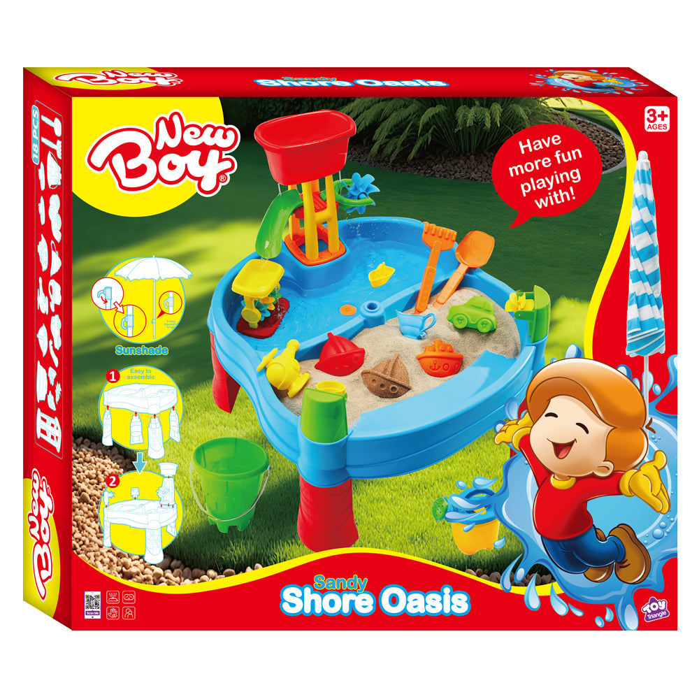 نيوبوي واحة الشاطئ الرملية للأطفال طاولات الماء NewBoy