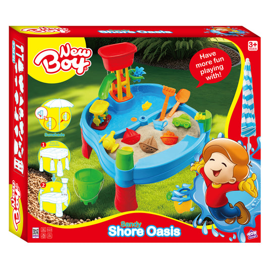 نيوبوي واحة الشاطئ الرملية للأطفال طاولات الماء NewBoy