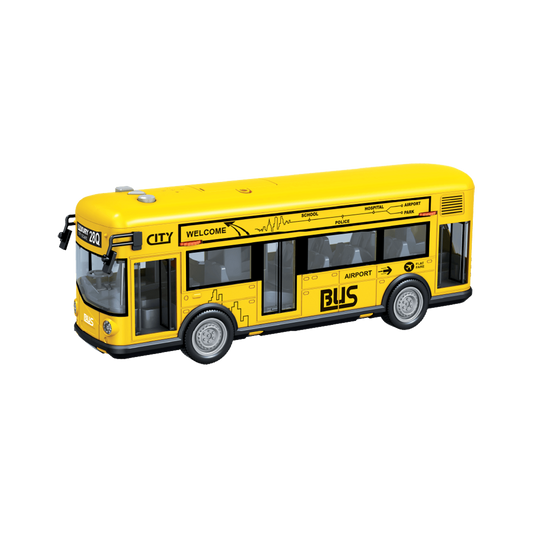 نيوبوي لعبة باص المدينة الاصفر المركبات المتنوعه NewBoy