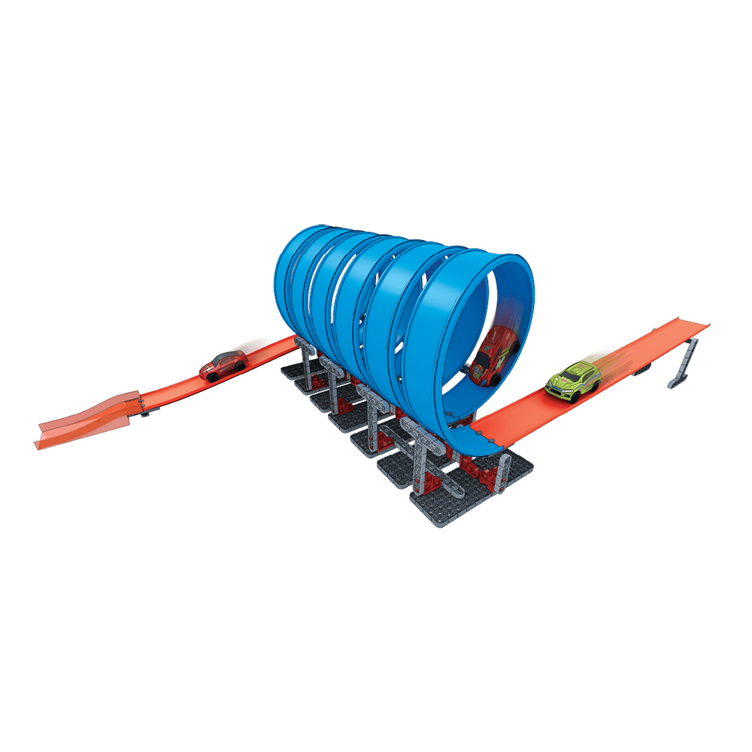 نيوبوي لعبة المسار اللولبي 104 قطعة مركبات مع مسار NewBoy