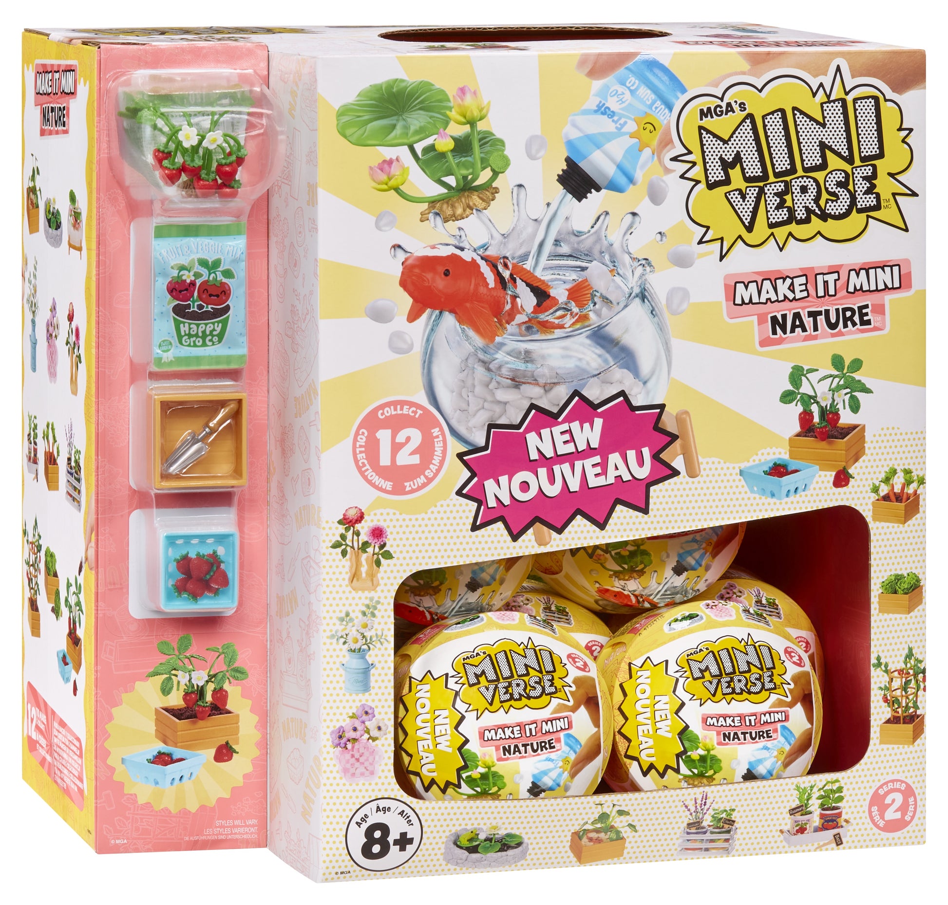 مينيفيرس بيضة مفاجأة الطبيعة ألعاب المطابخ Miniverse