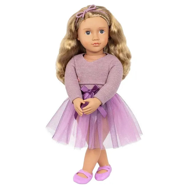 اور جينيريشن دمية باليه أرجواني سافانا دمى الشخصيات Our Generation